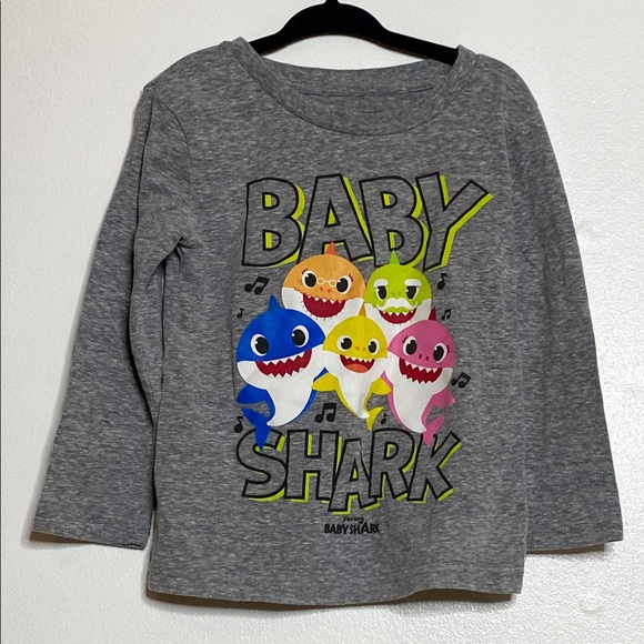 baby shark long sleeve shirt